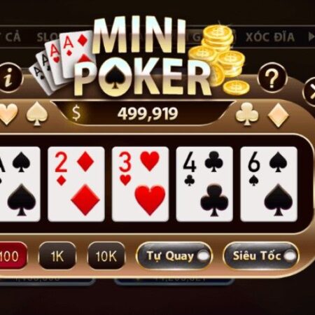 Hướng dẫn chơi Mini Poker Sunwin hiệu quả nhất hiện nay